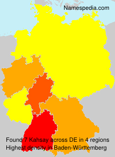 Surname Kahsay in Germany Surname Kahsay in Germany
