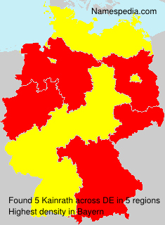 Surname Kainrath in Germany Surname Kainrath in Germany