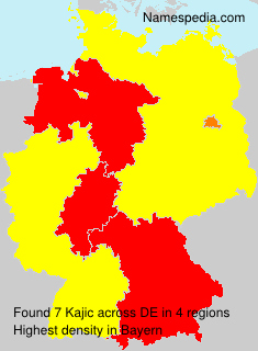 Surname Kajic in Germany Surname Kajic in Germany