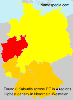 Surname Kaloudis in Germany Surname Kaloudis in Germany