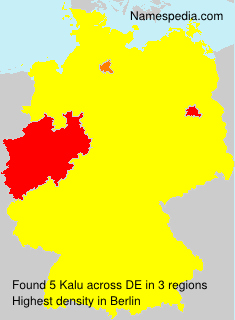 Surname Kalu in Germany Surname Kalu in Germany
