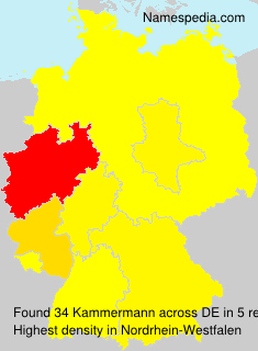 Surname Kammermann in Germany Surname Kammermann in Germany