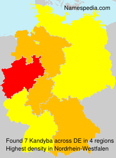 Surname Kandyba in Germany Surname Kandyba in Germany