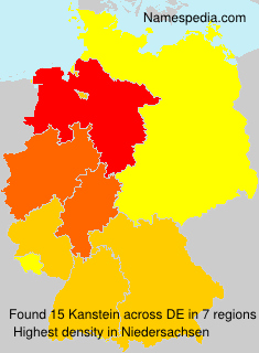Surname Kanstein in Germany Surname Kanstein in Germany