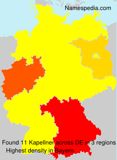 Surname Kapellner in Germany Surname Kapellner in Germany