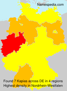 Surname Kapias in Germany Surname Kapias in Germany