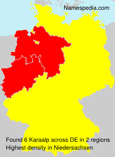 Surname Karaalp in Germany Surname Karaalp in Germany