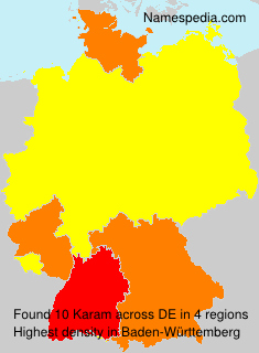 Surname Karam in Germany Surname Karam in Germany