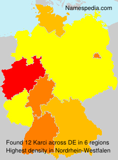 Surname Karci in Germany Surname Karci in Germany