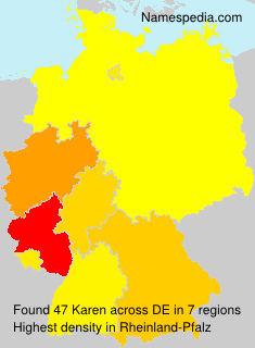 Surname Karen in Germany Surname Karen in Germany