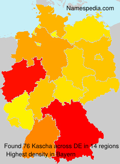Surname Kascha in Germany Surname Kascha in Germany