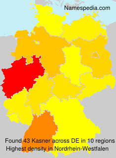 Surname Kasner in Germany Surname Kasner in Germany
