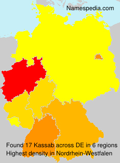 Surname Kassab in Germany Surname Kassab in Germany