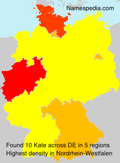 Surname Kate in Germany Surname Kate in Germany
