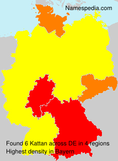 Surname Kattan in Germany Surname Kattan in Germany