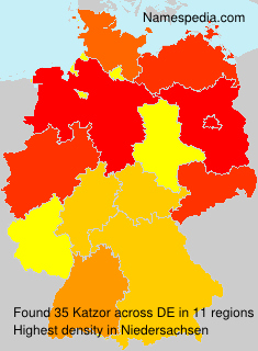 Surname Katzor in Germany Surname Katzor in Germany