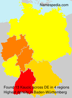 Surname Kaucic in Germany Surname Kaucic in Germany