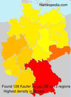 Surname Kaufer in Germany Surname Kaufer in Germany