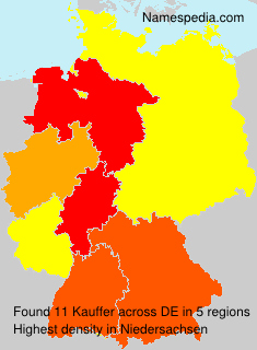Surname Kauffer in Germany Surname Kauffer in Germany