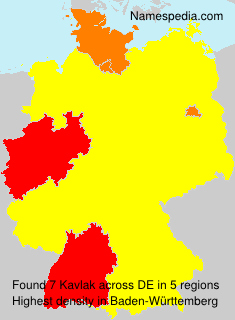 Surname Kavlak in Germany Surname Kavlak in Germany