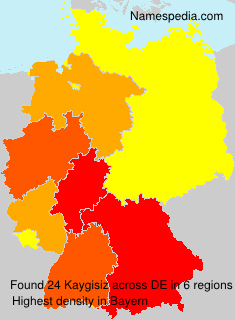 Surname Kaygisiz in Germany Surname Kaygisiz in Germany