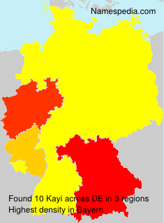 Surname Kayi in Germany Surname Kayi in Germany