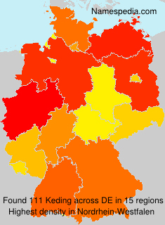 Surname Keding in Germany Surname Keding in Germany