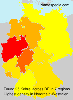 Surname Kehrel in Germany Surname Kehrel in Germany