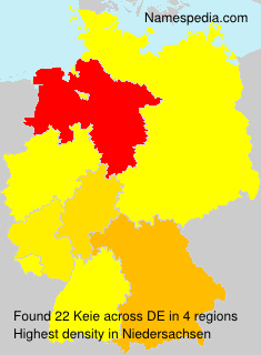 Surname Keie in Germany Surname Keie in Germany