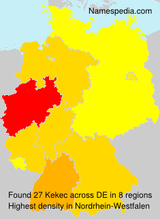 Surname Kekec in Germany Surname Kekec in Germany