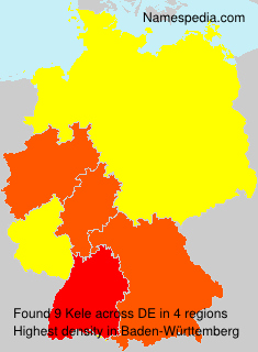 Surname Kele in Germany Surname Kele in Germany