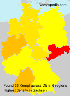Surname Kempt in Germany Surname Kempt in Germany