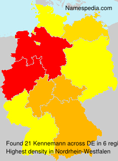 Surname Kennemann in Germany Surname Kennemann in Germany