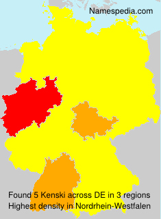 Surname Kenski in Germany Surname Kenski in Germany