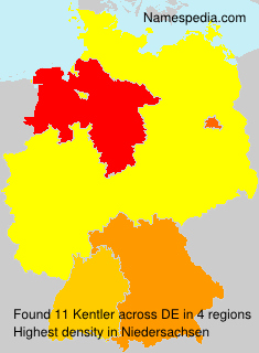 Surname Kentler in Germany Surname Kentler in Germany