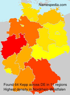 Surname Kepp in Germany Surname Kepp in Germany