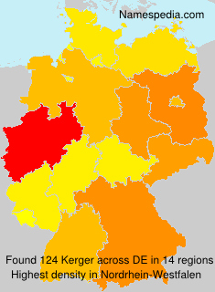 Surname Kerger in Germany Surname Kerger in Germany