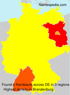 Surname Kernbaum in Germany Surname Kernbaum in Germany