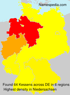 Surname Kessens in Germany Surname Kessens in Germany