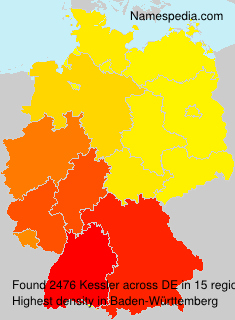 Surname Kessler in Germany Surname Kessler in Germany