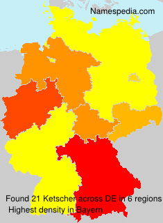 Surname Ketscher in Germany Surname Ketscher in Germany