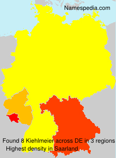 Surname Kiehlmeier in Germany Surname Kiehlmeier in Germany