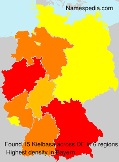 Surname Kielbasa in Germany Surname Kielbasa in Germany