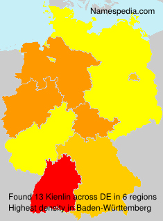 Surname Kienlin in Germany Surname Kienlin in Germany