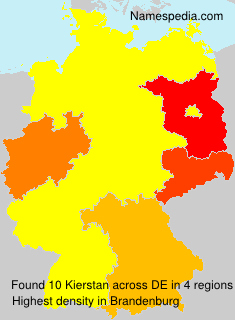 Surname Kierstan in Germany Surname Kierstan in Germany
