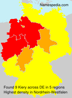 Surname Kiery in Germany Surname Kiery in Germany