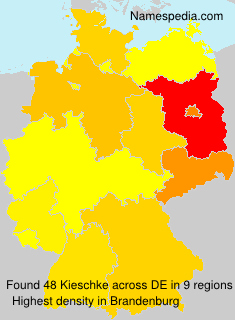 Surname Kieschke in Germany Surname Kieschke in Germany