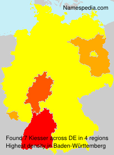 Surname Kiesser in Germany Surname Kiesser in Germany
