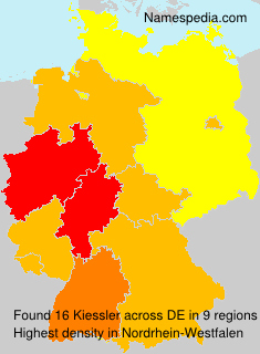 Surname Kiessler in Germany Surname Kiessler in Germany