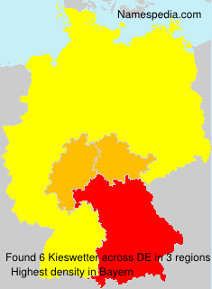 Surname Kieswetter in Germany Surname Kieswetter in Germany